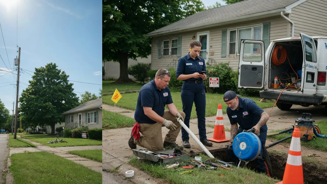 Sewer Line Repair in Langley, OK near me